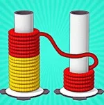 Rope Color Sort 3D